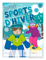 Calendrier perpétuel-Journée sports d’hiver