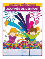 Calendrier perpétuel-Journée thématique-Journée de l’enfant Calendrier perpétuel-Journée thématique-Journée de l’enfant
