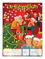 Calendrier perpétuel-Le réveillon Calendrier perpétuel-Le réveillon