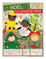 Calendrier perpétuel-Noël-La grande fête