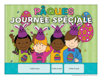 Calendrier perpetuel-Paques-Journee speciale