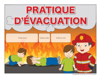 Calendrier perpétuel-Pratique d'évacuation