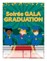 Calendrier perpétuel-Soirée gala graduation