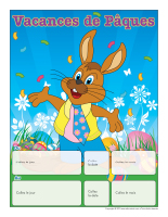 Calendrier perpétuel-Vacances de Pâques Calendrier perpétuel-Vacances de Pâques