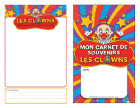 Carnet de souvenirs-Clowns