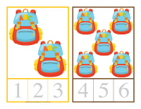 Carte à compter-La rentrée-2
