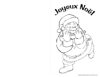 Carte de Noël NB