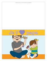 Cartes Fête des Pères-couleurs 2017-2