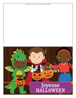 Cartes Halloween-Couleur 2021-2
