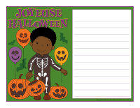 Cartes Halloween-Couleur 2026-2