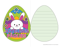 Cartes Paques couleur 2026-2