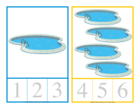 Cartes à compter-À la piscine-1