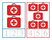 Cartes à compter-Ambulanciers-Ambulancières-2