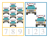Cartes à compter-Ambulanciers-Ambulancières-3