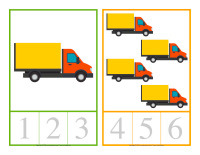 Cartes à compter-Camions-1
