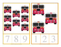 Cartes à compter-Les pompiers-2