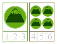 Cartes à compter-Montagnes-1