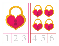 Cartes à compter-Saint-Valentin-1 Cartes à compter-Saint-Valentin-1