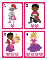 Cartes a jouer-Au royaume des cœurs-1