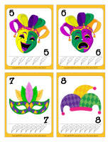 Cartes à jouer-Bouffons-Mardi gras-2