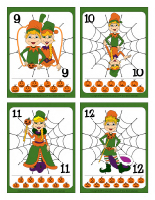 Cartes à jouer-Les lutins de l'Halloween-3