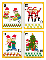 Cartes à jouer-Noël-Le partage-3