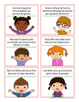 Cartes comportements-Liste du père Noël