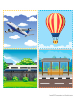 Cartes constructions-Moyens de transport