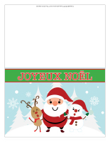 Cartes de Noël-couleur 2017