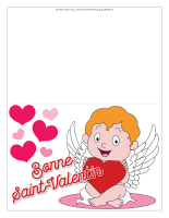 Cartes de la Saint-Valentin-Couleur
