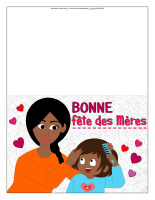 Cartes de la fête des Mères-Couleur-2