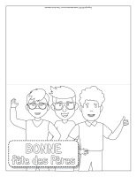 Cartes de la fête des Pères-NB-2021