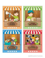 Cartes de visites a poinconner-Place du marche-1