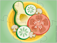 Casse-tête - Les légumes Casse-tête - Les légumes