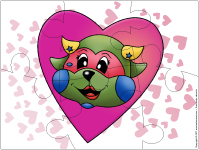 Casse-tête-Poni Saint-Valentin Casse-tête-Poni Saint-Valentin