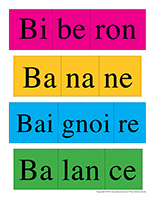 Casse-tête des mots-Lettre B Casse-tête des mots-Lettre B