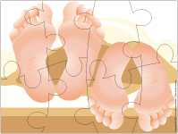 Casse-têtes - Des pieds et des mains