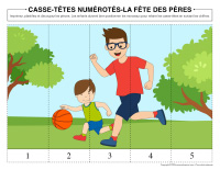 Casse-tetes numerotes-Fete des Peres-1