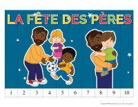 Casse-tetes numerotes-Fete des Peres