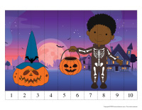 Casse-tetes numerotes-Halloween-1