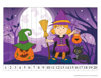 Casse-tetes numerotes-Halloween-2