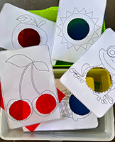 Changements de couleur-photo