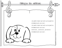 Chanson - bingo le chien Chanson - bingo le chien