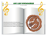 Chanson-Ah Les dinosaures