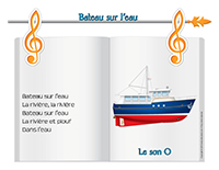 Chanson-Bateau sur l'eau-le son O