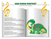 Chanson-Des dinos partout