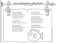 Chanson-Les poissons gigotent Chanson-Les poissons gigotent