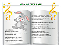 Chanson-Mon petit lapin