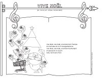 Chanson-Vive Noel