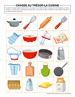 Chasse au tresor-Cuisine